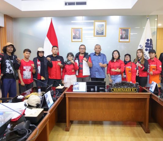 Terima Aspirasi KPBI, Kemnaker Siapkan Tindak Lanjut Aduan PHK dan Pelindungan Pekerja