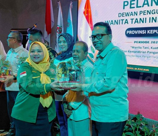 Wabup Natuna Jarmin Hadiri Pelantikan Perempuan Tani HKTI Kepri, Dukung Penguatan Peran Perempuan di Sektor Pertanian