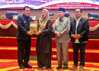 Ranperda Pertanggungjawaban APBD Provinsi Kepri TA 2025 Disahkan Menjadi Perda