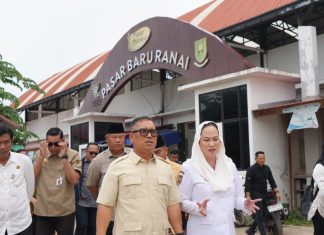 Wagub Kepri dan Bupati Natuna Tinjau Pasar Baru Ranai, Pastikan Harga Bahan Pokok Tetap Stabil