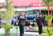 Kapolres Natuna Pimpin Upacara Hari Bhayangkara ke-80, Polri Untuk Masyarakat