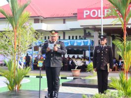 Kapolres Natuna Pimpin Upacara Hari Bhayangkara ke-80, Polri Untuk Masyarakat