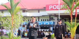 Kapolres Natuna Pimpin Upacara Hari Bhayangkara ke-80, Polri Untuk Masyarakat