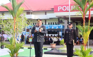 Kapolres Natuna Pimpin Upacara Hari Bhayangkara ke-80, Polri Untuk Masyarakat