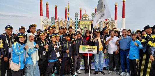 Wabup Jarmin Sidik Hadiri Pembukaan POPDA X Kepri, Suntik Semangat Kontingen Natuna