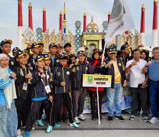 Wabup Jarmin Sidik Hadiri Pembukaan POPDA X Kepri, Suntik Semangat Kontingen Natuna