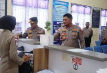 Kapolres Aceh Timur Tinjau Layanan Publik, Tekankan Pelayanan Humanis dan Optimal kepada Masyarakat