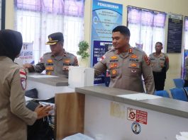Kapolres Aceh Timur Tinjau Layanan Publik, Tekankan Pelayanan Humanis dan Optimal kepada Masyarakat