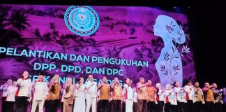Hashim Djojohadikusumo Lantik Pengurus Srikandi Jaga Desa se-Indonesia, ABPEDNAS dan SMSI Kerja Sama Dukung Program Jaga Desa