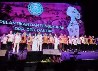 Hashim Djojohadikusumo Lantik Pengurus Srikandi Jaga Desa se-Indonesia, ABPEDNAS dan SMSI Kerja Sama Dukung Program Jaga Desa