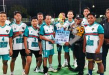 Merajut Kebersamaan Lewat Olahraga, Polisi Kawal Semifinal RW Cup di Gunung Durian