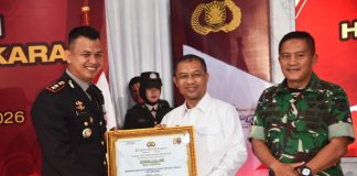 Hadiri Upacara Hari Bhayangkara, Wabup Bagus: Kita Doakan Polri Terus Sukses dan Jaya Mengayomi Masyarakat