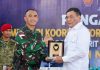 Menko Polkam Sambangi Yonkomposit 1/Gardapati Natuna, Kobarkan Semangat Pengabdian Prajurit Perbatasan