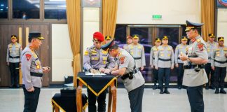 Kapolri Pimpin Pelantikan dan Sertijab Enam Kapolda