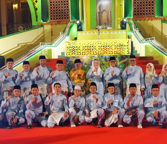 Hadiri Pembukaan MTQ XII Kepri, Mustamin Bakri Beri Semangat Kafilah Natuna-Anambas Raih Prestasi