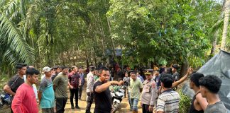Polres Aceh Timur Amankan Lokasi Kebakaran Penampungan Minyak Tradisional di Darul Ihsan