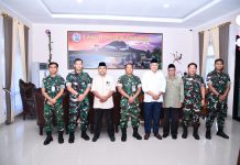 Danlanud RSA Terima Audiensi BAZNAS Natuna, Dukung Penguatan Pengumpulan Zakat Melalui UPZ