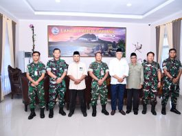 Danlanud RSA Terima Audiensi BAZNAS Natuna, Dukung Penguatan Pengumpulan Zakat Melalui UPZ