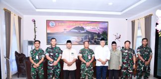Danlanud RSA Terima Audiensi BAZNAS Natuna, Dukung Penguatan Pengumpulan Zakat Melalui UPZ