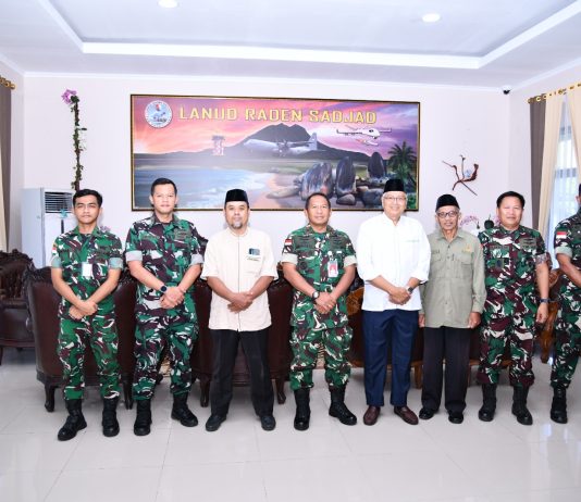 Danlanud RSA Terima Audiensi BAZNAS Natuna, Dukung Penguatan Pengumpulan Zakat Melalui UPZ