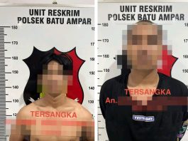 Ditreskrimum Polda Kepri Ringkus Dua Pelaku Curas Korban Warga Malaysia