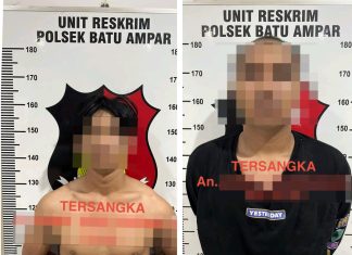 Ditreskrimum Polda Kepri Ringkus Dua Pelaku Curas Korban Warga Malaysia