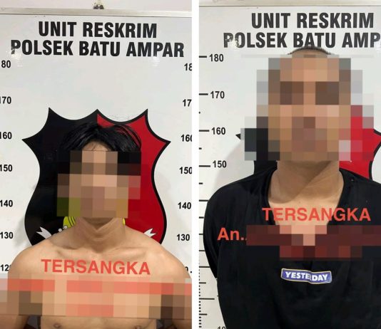 Ditreskrimum Polda Kepri Ringkus Dua Pelaku Curas Korban Warga Malaysia