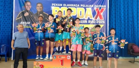 Luar Biasa! Atlet Tenis Meja Natuna Borong Tiga Emas di POPDA Kepri 2026