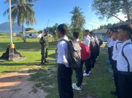 Casis Bintara PK TNI AU Jalani Skrining Pomau di Lanud Raden Sadjad Natuna
