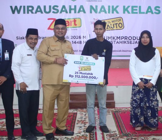 Wabup Siak Dorong Mustahik Naik Kelas Jadi Muzakki Lewat Program Z-Mart dan Z-Auto