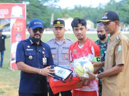 Bupati Al- Farlaky Resmi Buka Turnamen Sepak Bola Piala Bupati Aceh Timur Cup II 2026