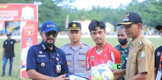 Bupati Al- Farlaky Resmi Buka Turnamen Sepak Bola Piala Bupati Aceh Timur Cup II 2026