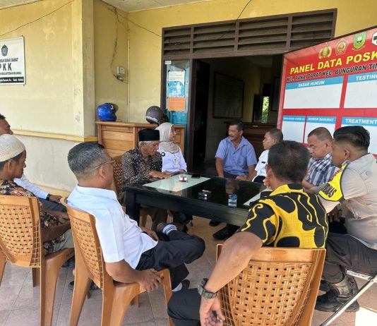 Bhabinkamtibmas Polres Natuna Pererat Silaturahmi dengan Tokoh Masyarakat, Perkuat Kamtibmas di Ranai Darat