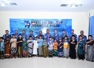 Khitanan Massal Lanud Raden Sadjad Natuna Pererat Kepedulian Sosial pada Hari Bakti TNI AU ke-79