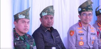 Dukung Pembangunan, Ketua DPRD Kota Dumai Hadiri Peresmian Jembatan Merah Putih