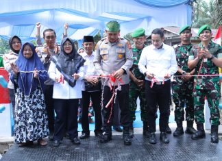 Jembatan Presisi di Merempan Hulu Permudah Akses Tiga Dusun, Bupati Afni : Apresiasi Dukungan Polri
