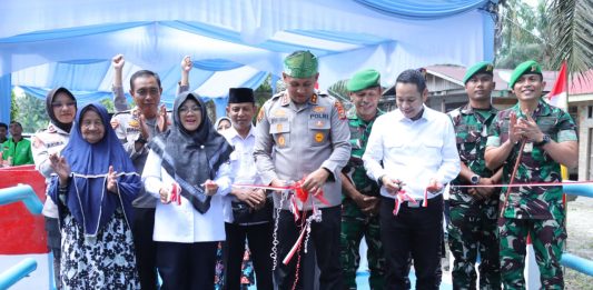 Jembatan Presisi di Merempan Hulu Permudah Akses Tiga Dusun, Bupati Afni : Apresiasi Dukungan Polri