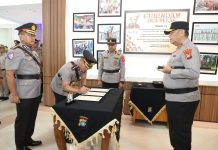 Kapolda Kepri Pimpin Sertijab dan Pelantikan Sejumlah Pejabat Utama