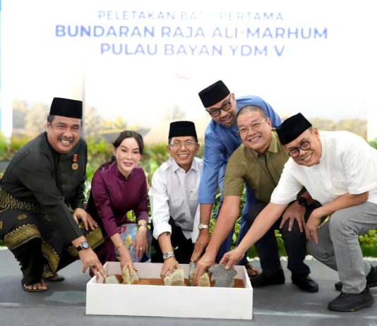 Tingkatkan Estetika Kota, Kepala BP Batam Mulai Bangun Bundaran Raja Ali Marhum Pulau Bayan