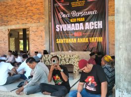 KPA Sagoe Meh Ijoe Gelar Doa Bersama untuk Syuhada dan Santuni Anak Yatim