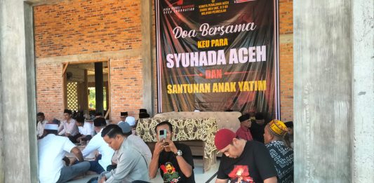 KPA Sagoe Meh Ijoe Gelar Doa Bersama untuk Syuhada dan Santuni Anak Yatim