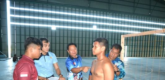 Seleksi Bintara TNI AU Masuki Tahap Tes Postur, Lanud Raden Sadjad Natuna Periksa Standar Fisik Casis