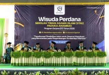 STAI Paduka Anambas Gelar Wisuda Perdana, Luluskan 63 Sarjana