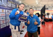 Atlet Karate Lanud RSA Natuna Raih Dua Medali Perak pada Kejurnas Kasau Cup 2026