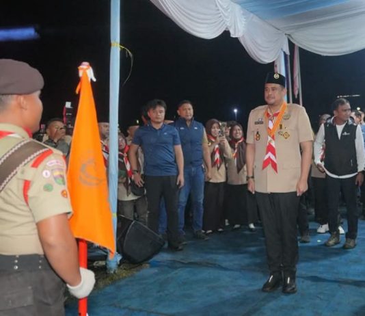 Bupati Asahan Dukung Pembinaan Generasi Muda di Jambore Daerah XI Pramuka Sumut 2026