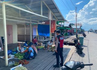 Polsek Bunguran Barat Hadir di Tengah Masyarakat, Patroli Dialogis Ciptakan Rasa Aman di Sedanau