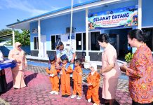 Sambut Siswa Baru, Danlanud dan Ketua Yasarini Pengurus Cabang Lanud RSA Natuna Resmikan MPLS TK-KB Angkasa TA 2026/2027