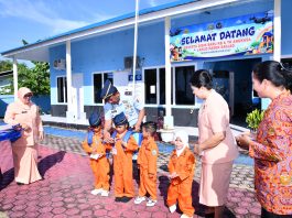 Sambut Siswa Baru, Danlanud dan Ketua Yasarini Pengurus Cabang Lanud RSA Natuna Resmikan MPLS TK-KB Angkasa TA 2026/2027