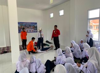 Masa MPLS, Kantor SAR Natuna Tanamkan Budaya Keselamatan Sejak Dini Lewat Program SAR Goes to School