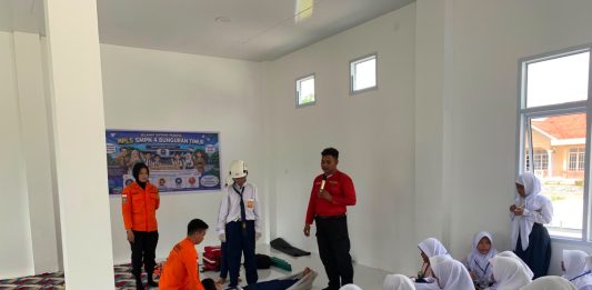 Masa MPLS, Kantor SAR Natuna Tanamkan Budaya Keselamatan Sejak Dini Lewat Program SAR Goes to School